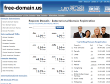 Tablet Screenshot of free-domain.us