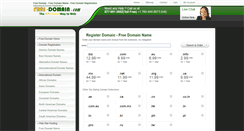 Desktop Screenshot of free-domain.com